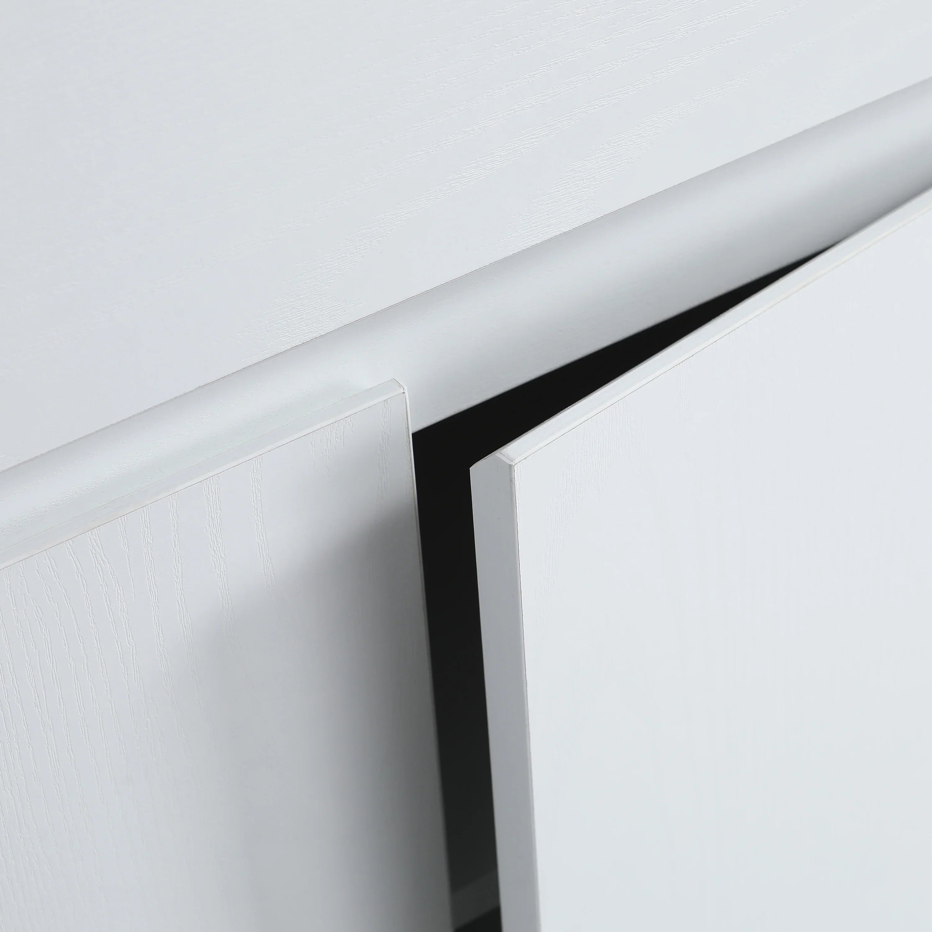 30" White Oak Freestanding Bathroom Vanity with White Ceramic Countertop