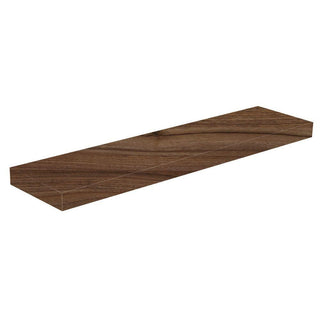 30" Wall-Mount Walnut Shelf