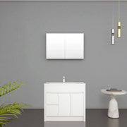 36" Matte White Medicine Cabinet