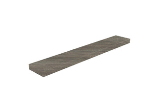 36" Wall-Mount Maple Grey Shelf - Golden Elite Deco