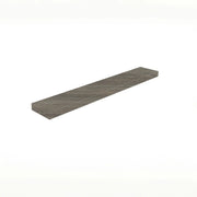 36" Wall-Mount Maple Grey Shelf