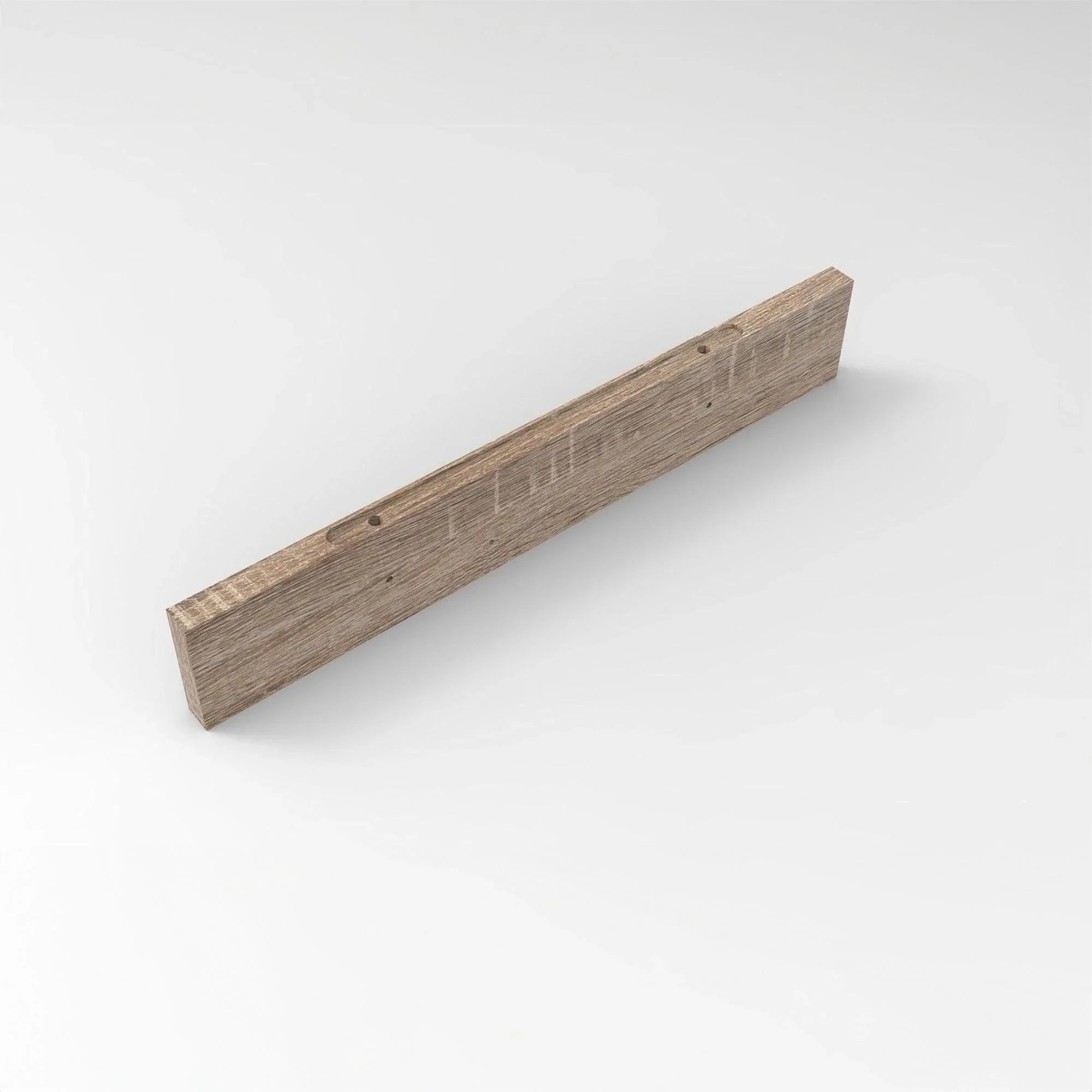 36" Wall-Mount Soft Oak Shelf