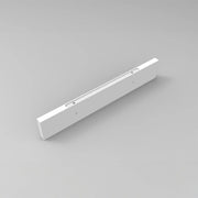 36" Wall-Mount Glossy White Shelf