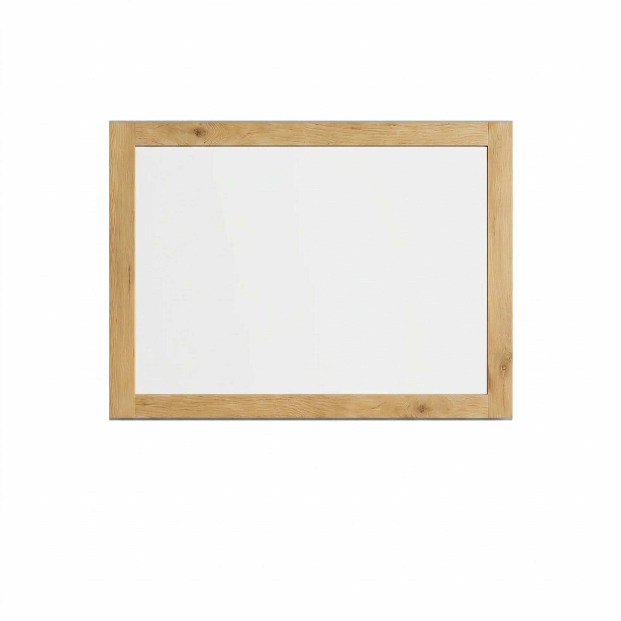 40" Frosted Oak Rectangular Framed Bathroom Mirror