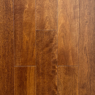 Honey Maple Solid Hardwood Flooring - Coffee Bean - 4 3/4"