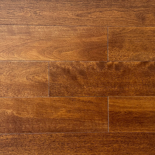 Honey Maple Solid Hardwood Flooring - Coffee Bean - 4 3/4"