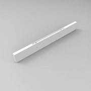 43" Wall-Mount Glossy White Shelf