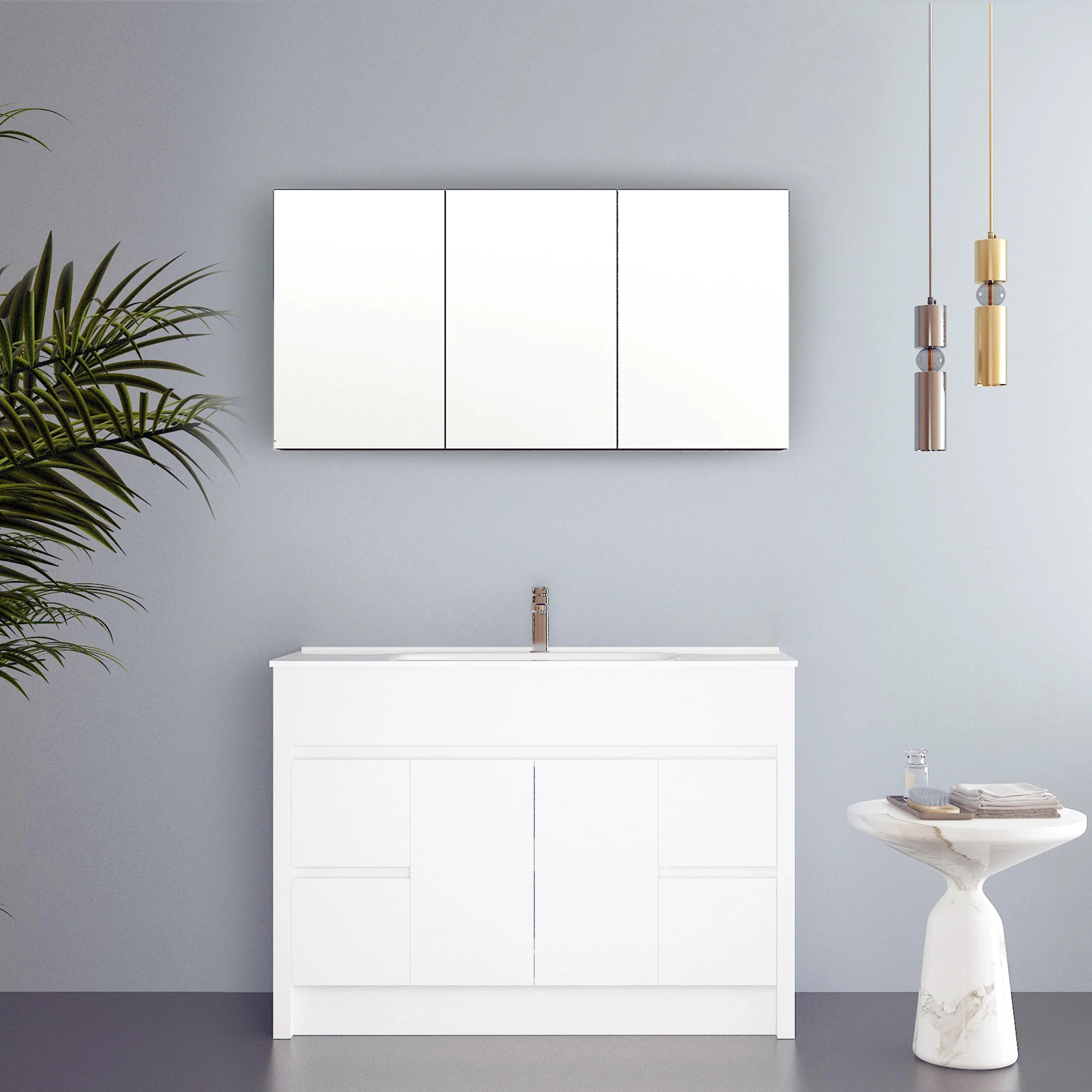 Armoire à Pharmacie 48 po en Chêne Givré