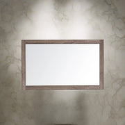 Miroir Rectangulaire 48po avec Cadre Chêne Tendre
