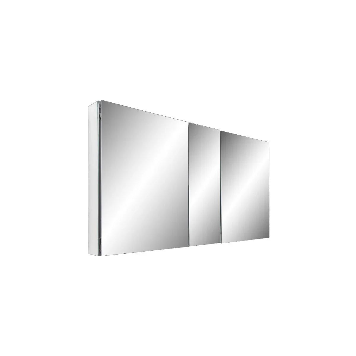 50" Medicine Cabinet - Aluminum - Golden Elite Deco