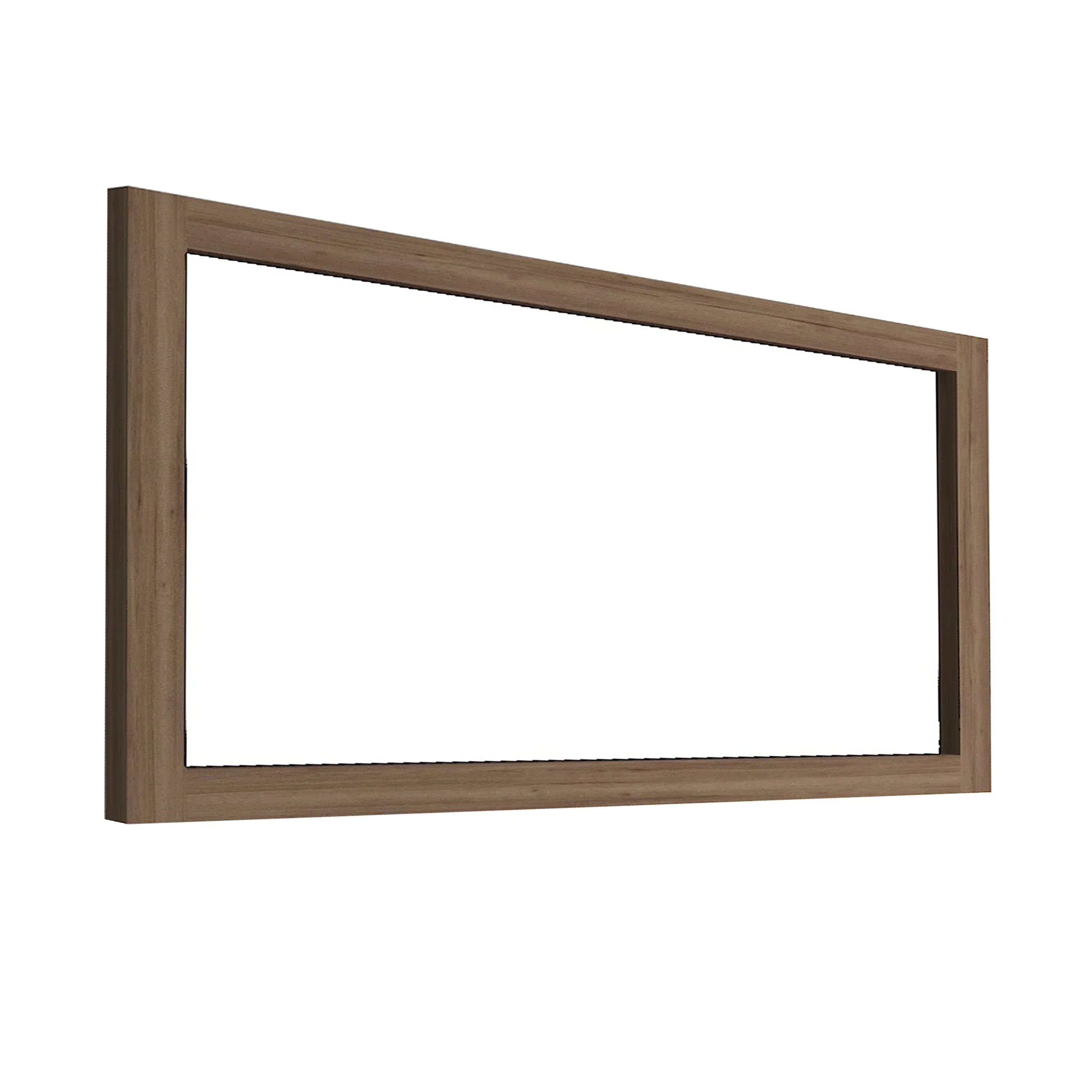 Miroir Rectangulaire 60po en Chêne Givré avec Installation Double