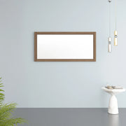 Miroir Rectangulaire 60po en Chêne Givré avec Installation Double