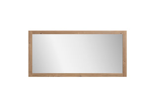 Miroir Rectangulaire de 60 po avec Cadre en Chêne Brut