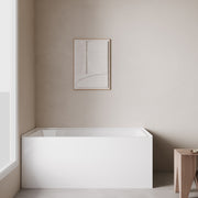 Baignoire alcôve Haven 60 po x 30 po en acrylique blanc lustré