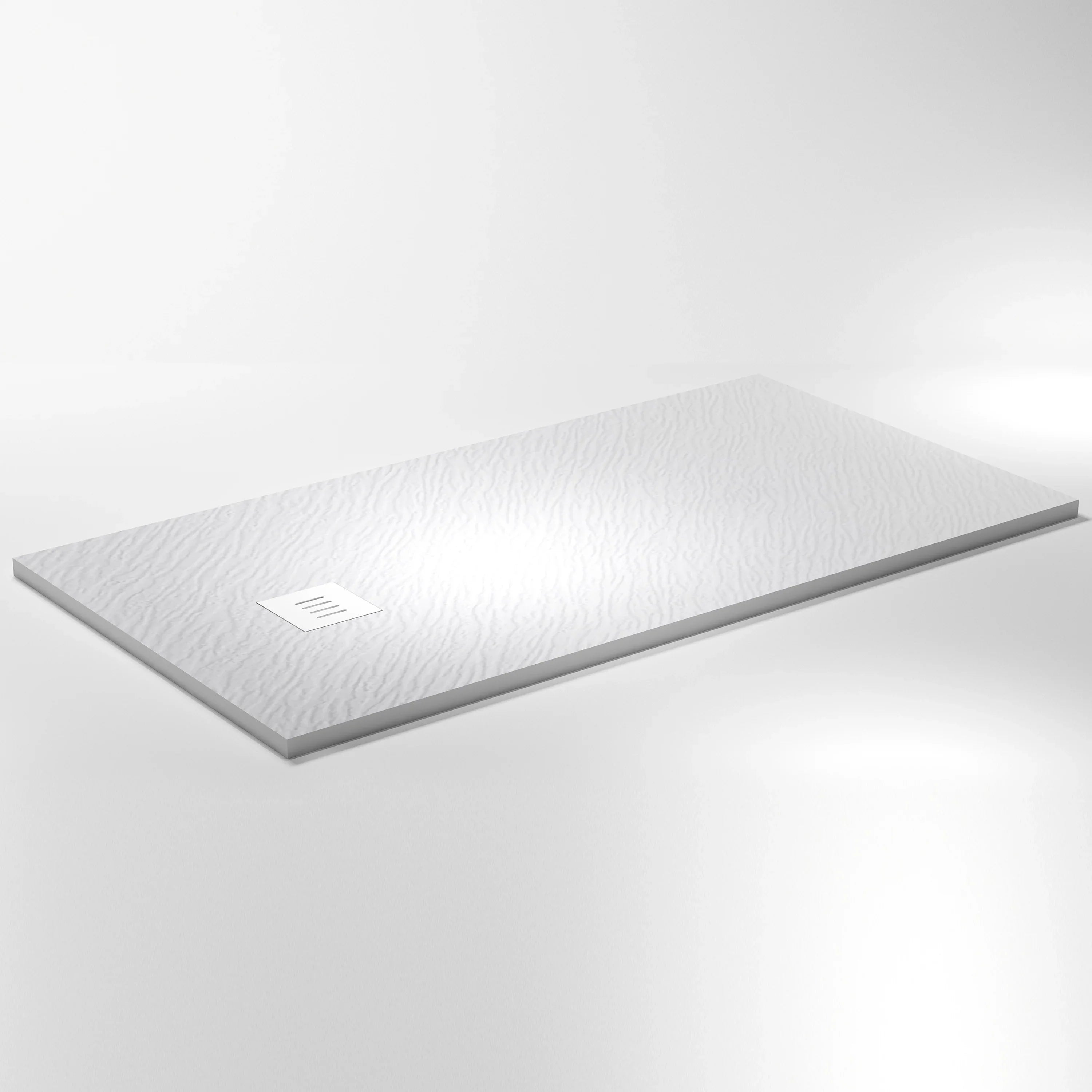 Base de douche en surface solide blanc mat 60po x 32po - Réversible