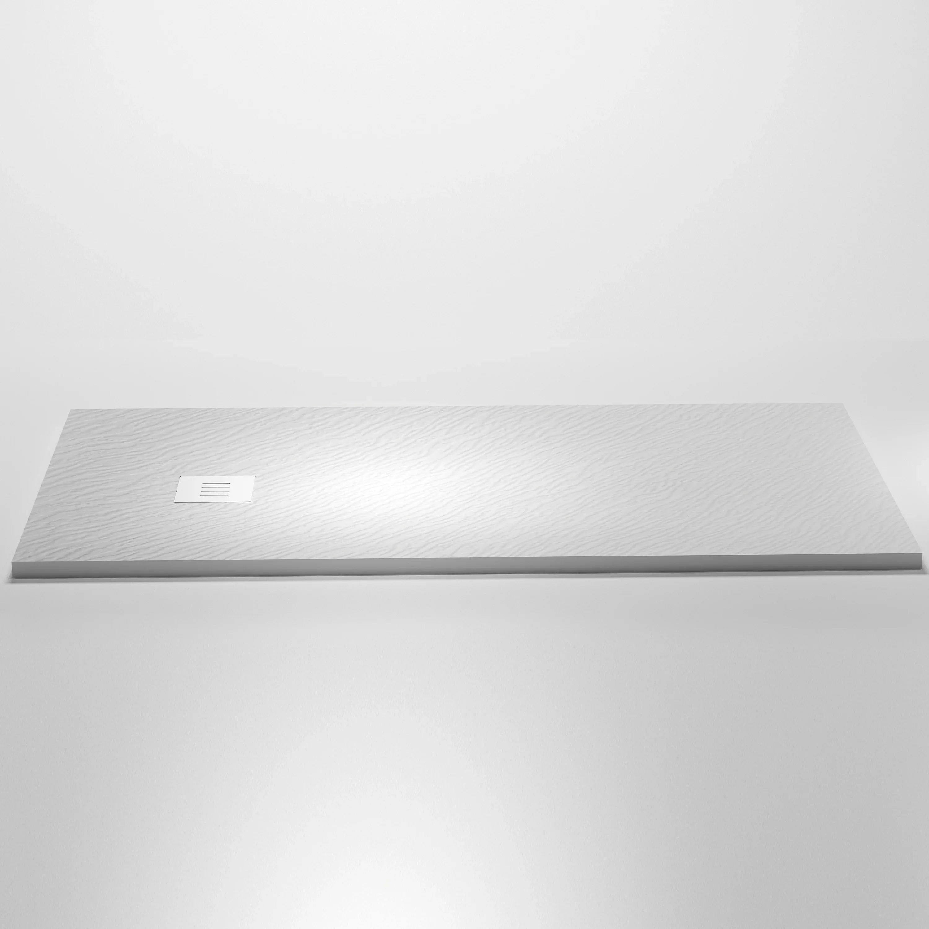 Base de douche en surface solide blanc mat 60po x 32po - Réversible