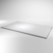 Base de douche en surface solide blanc mat 60po x 36po réversible