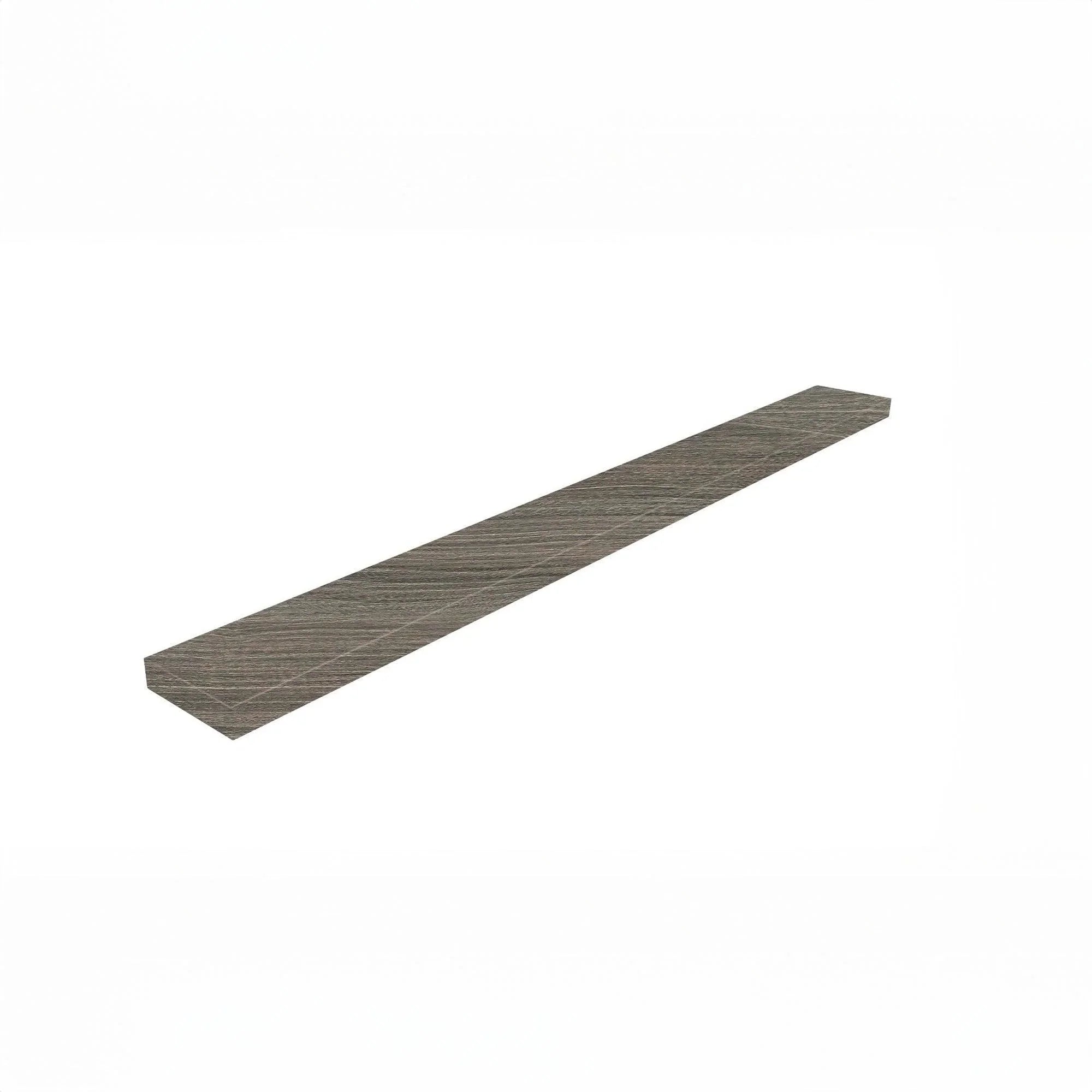 60" Wall-Mount Maple Grey Shelf - Golden Elite Deco