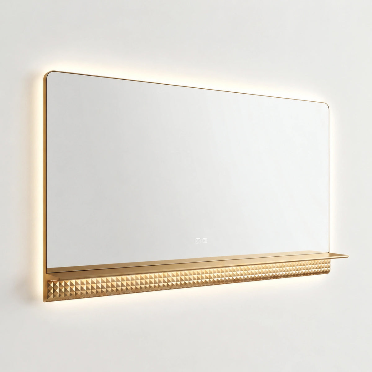 69" Champagne LED Bathroom Mirror
