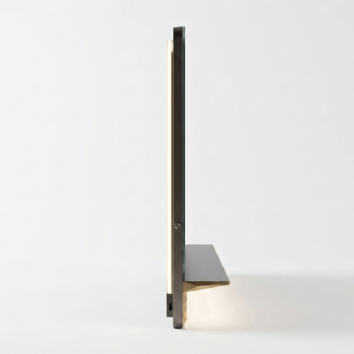 69" Champagne LED Bathroom Mirror with Dimming Function