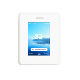 Thermostat intelligent WiFi Cloud White Warmup® 6iE avec sonde de capteur