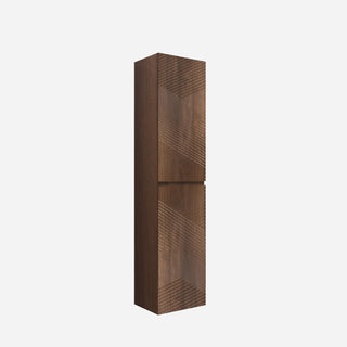 Bathroom Linen Cabinet - Walnut