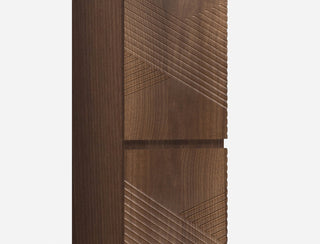 Bathroom Linen Cabinet - Walnut