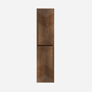 Bathroom Linen Cabinet - Walnut