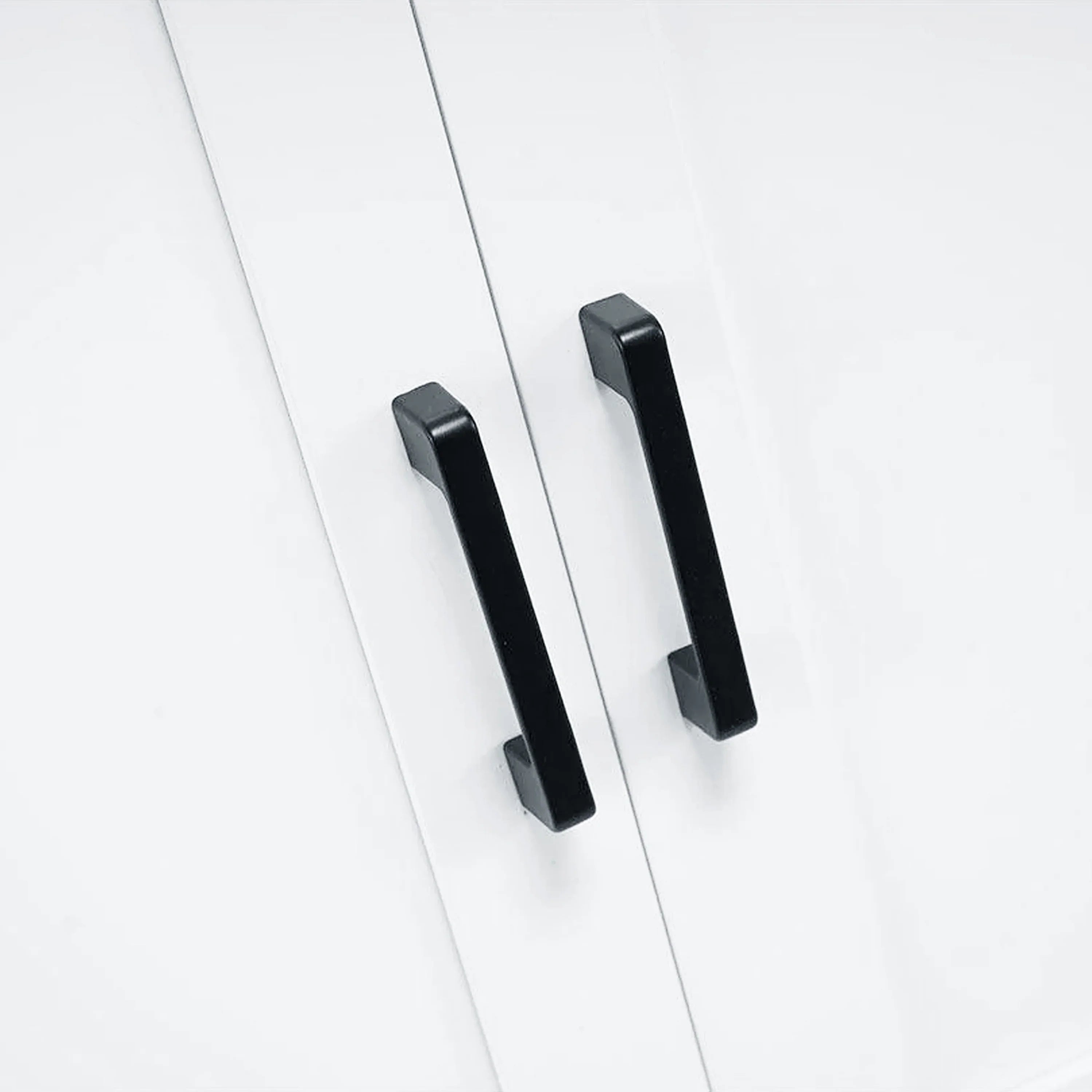 30" White Freestanding Single Sink Bathroom Vanity with Engineered Calcutta Marble Countertop