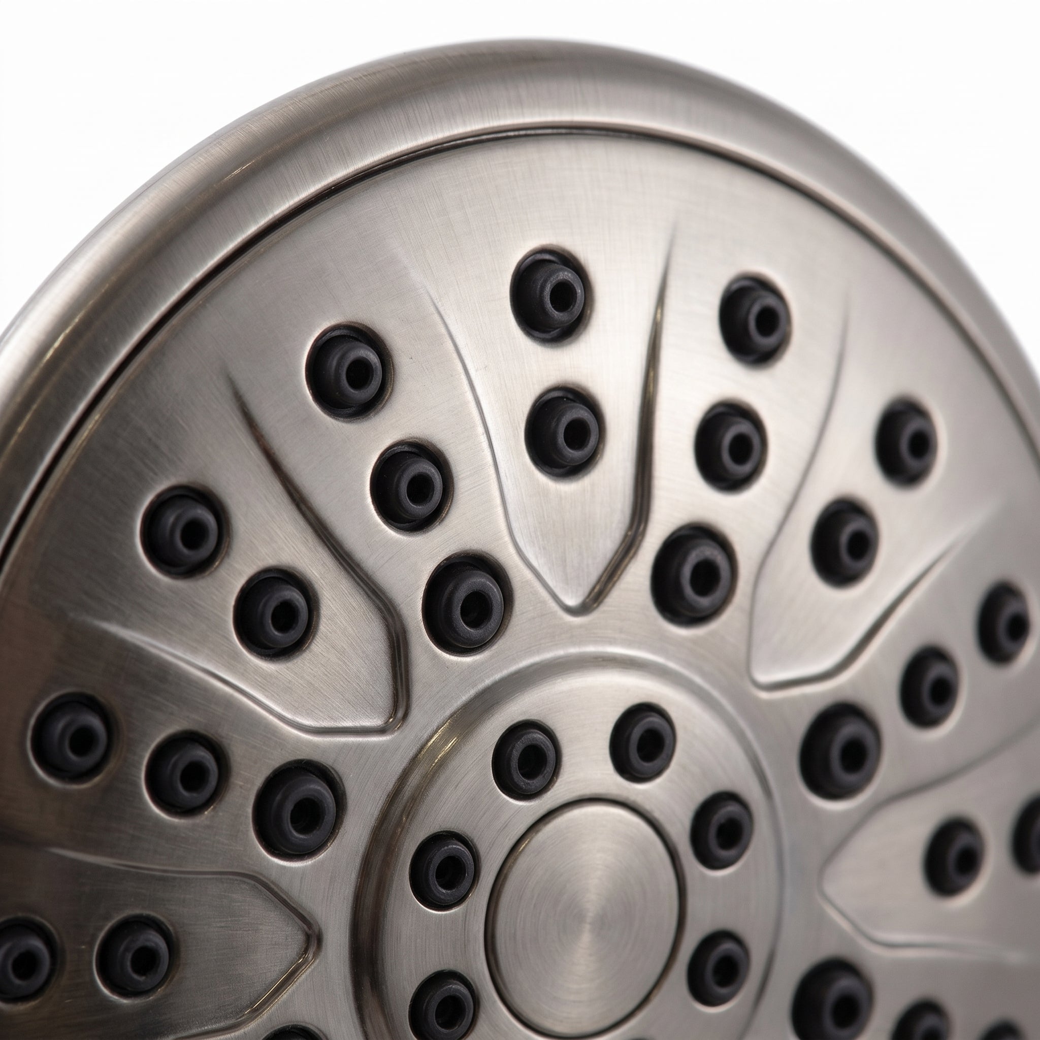 Ensemble de Douche à Main Aalen en Nickel Brossé avec Boyau Flexible