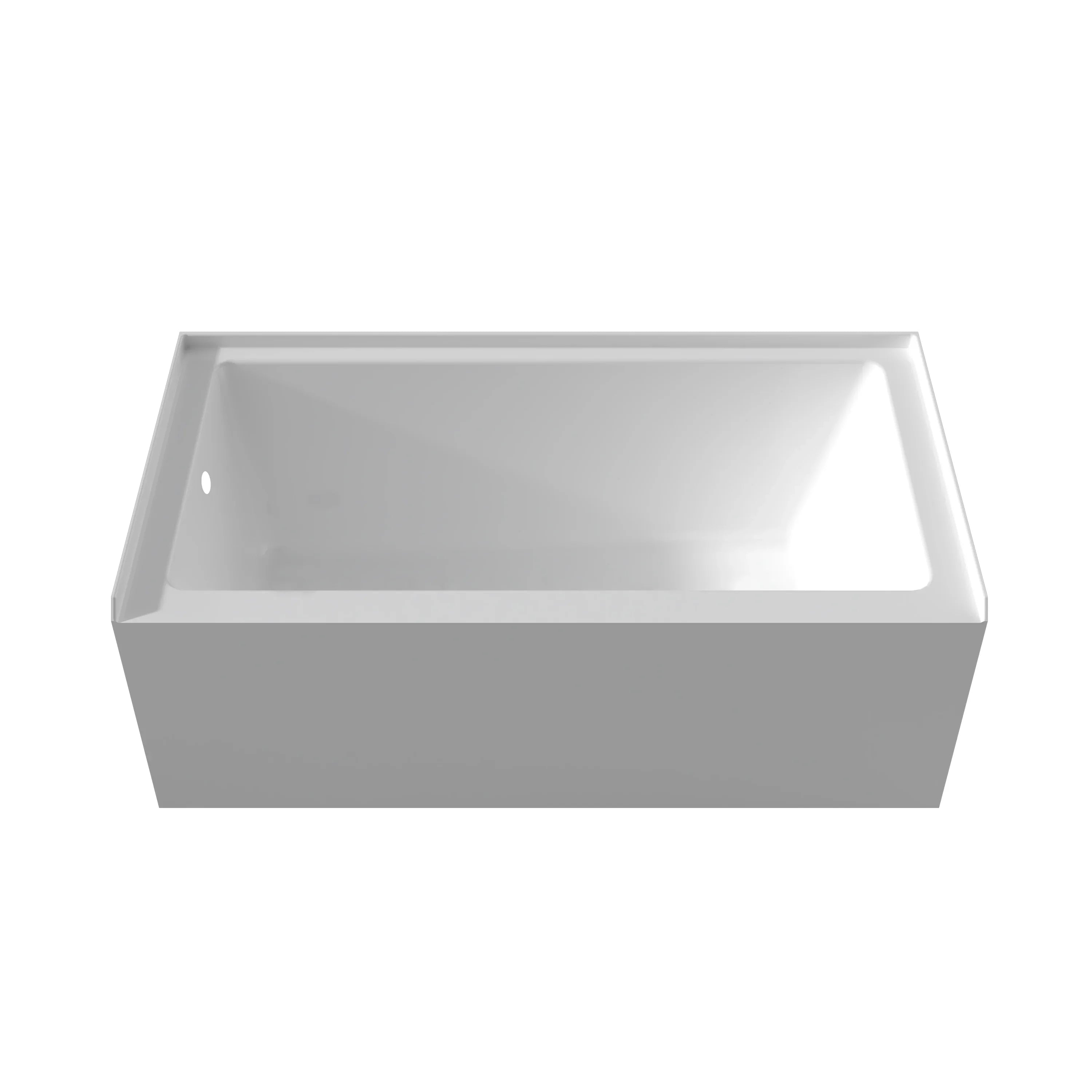 60" x 36" Acrylic Alcove Bathtub - Left Drain