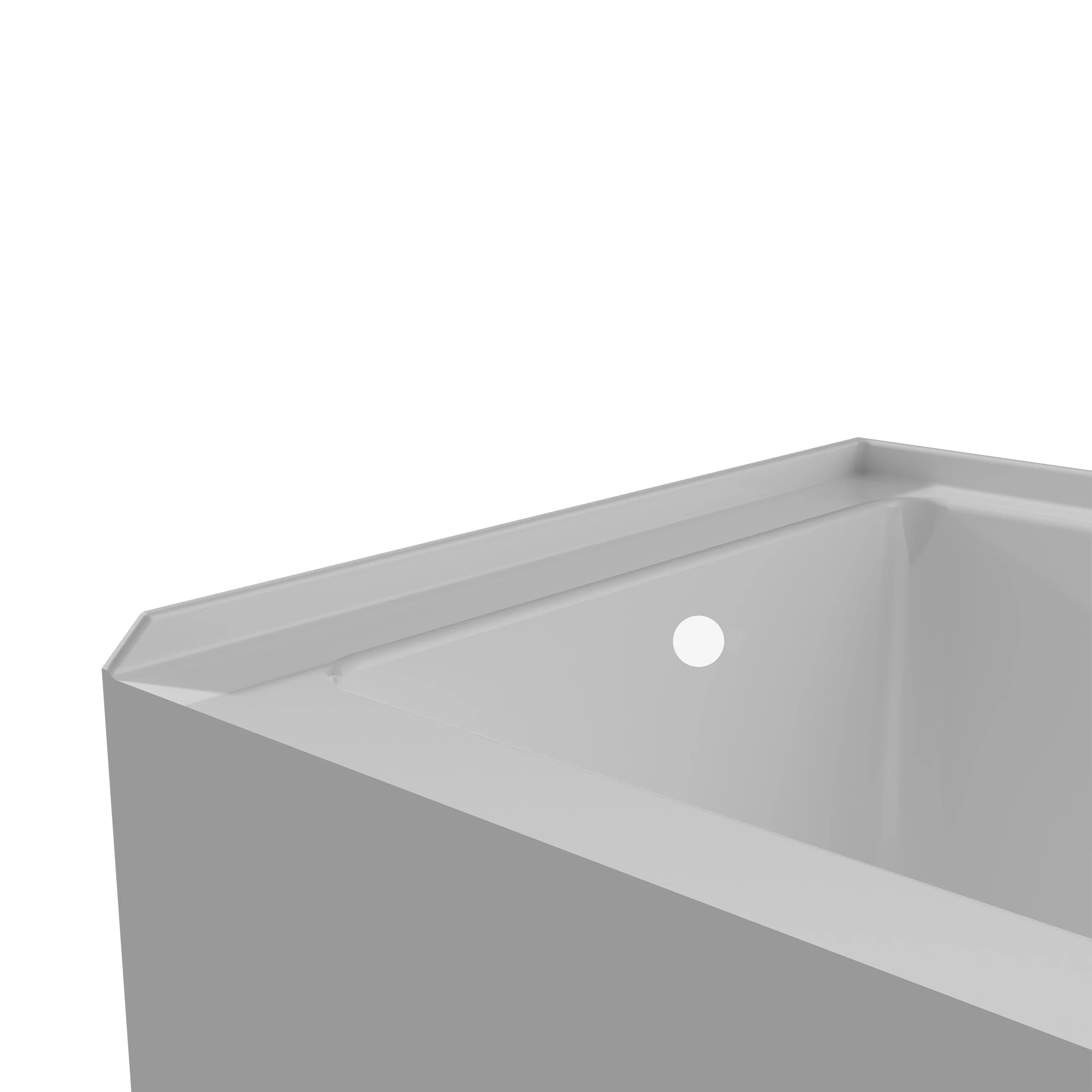 60" x 36" Acrylic Alcove Bathtub - Left Drain
