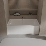 60" x 36" Acrylic Alcove Bathtub - Left Drain