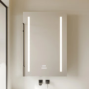 Armoire à Pharmacie à DEL en Aluminium de 24 pouces