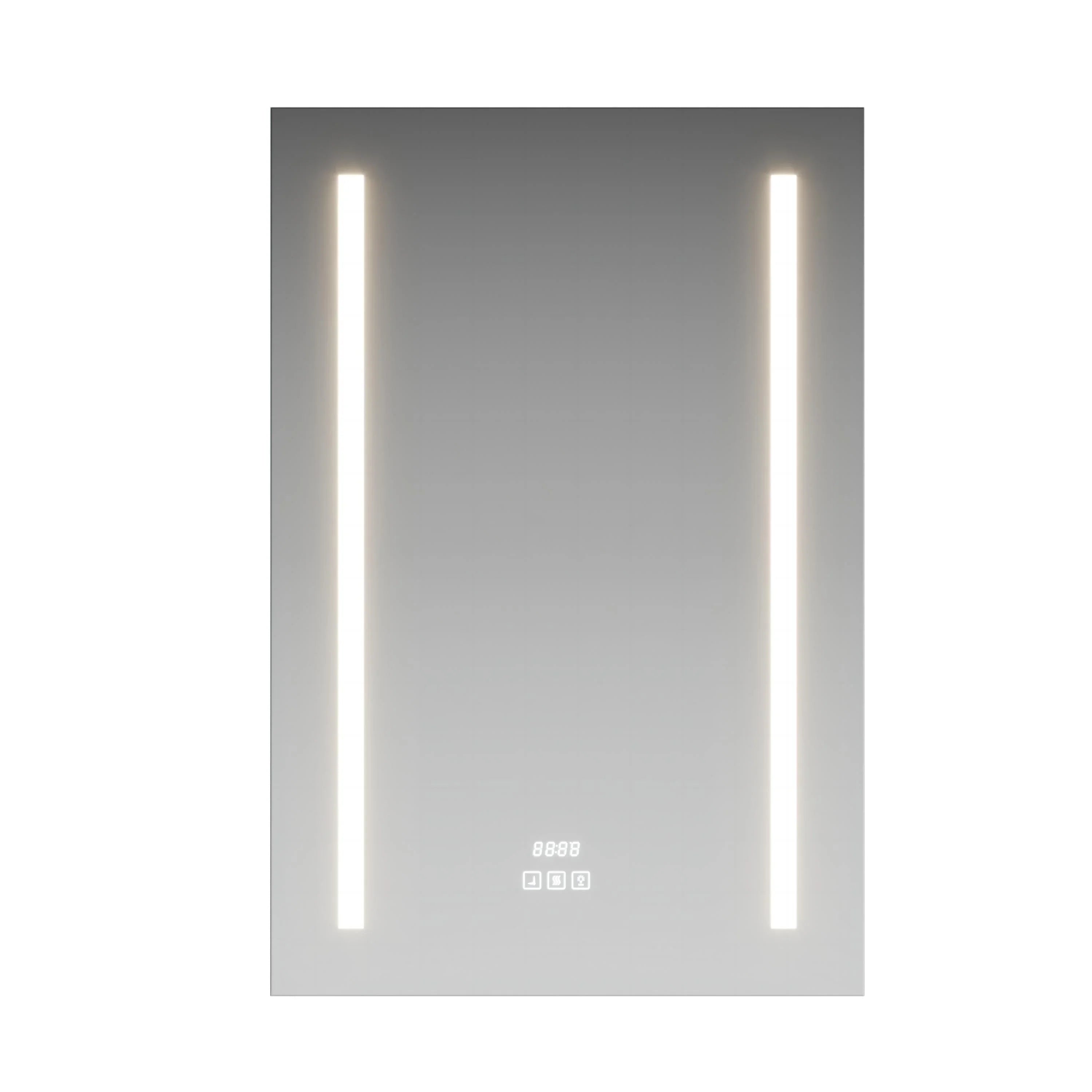 Armoire à Pharmacie à DEL en Aluminium de 24 pouces