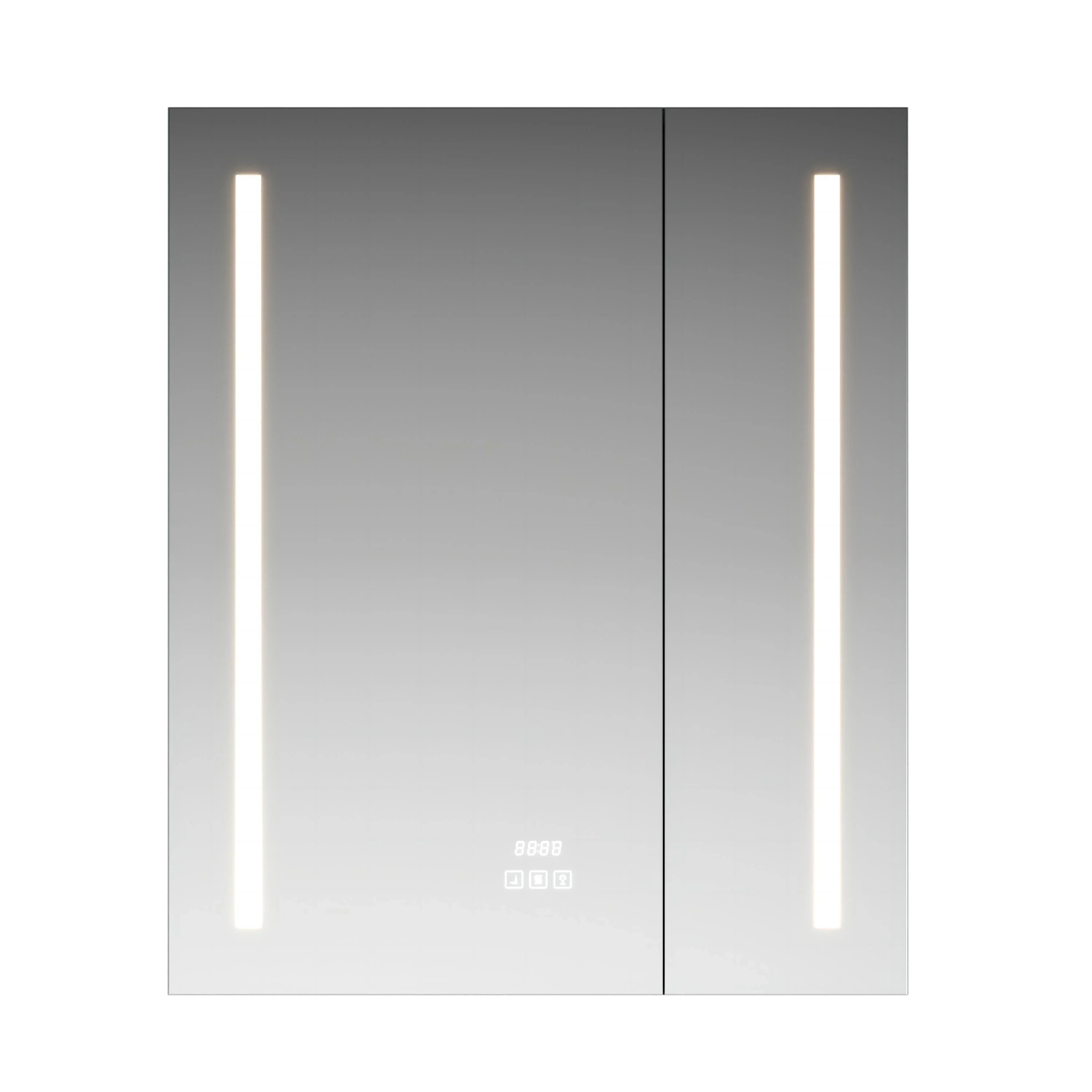 Armoire à Pharmacie à DEL en Aluminium de 30 pouces