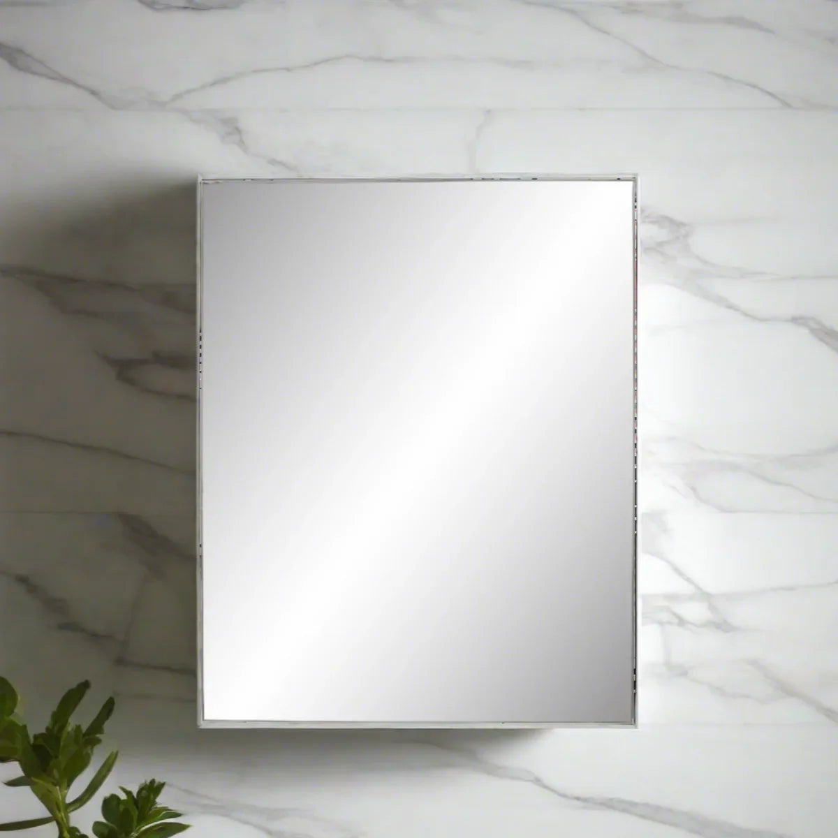 Armoir de Pharmacie de 20po - Aluminum