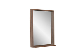 Miroir Rectangulaire Encadré de 24 po - Noyer