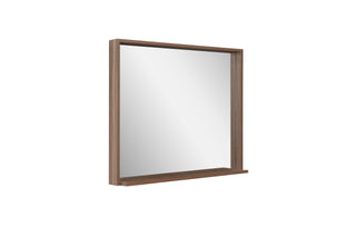 Miroir rectangulaire encadré de 48 po - Noyer