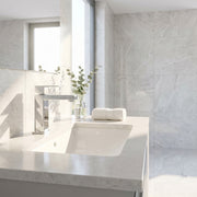 Robinet de Lavabo de Salle de Bains à 1 Poignée Arizona en Acier Inoxydable Chromé