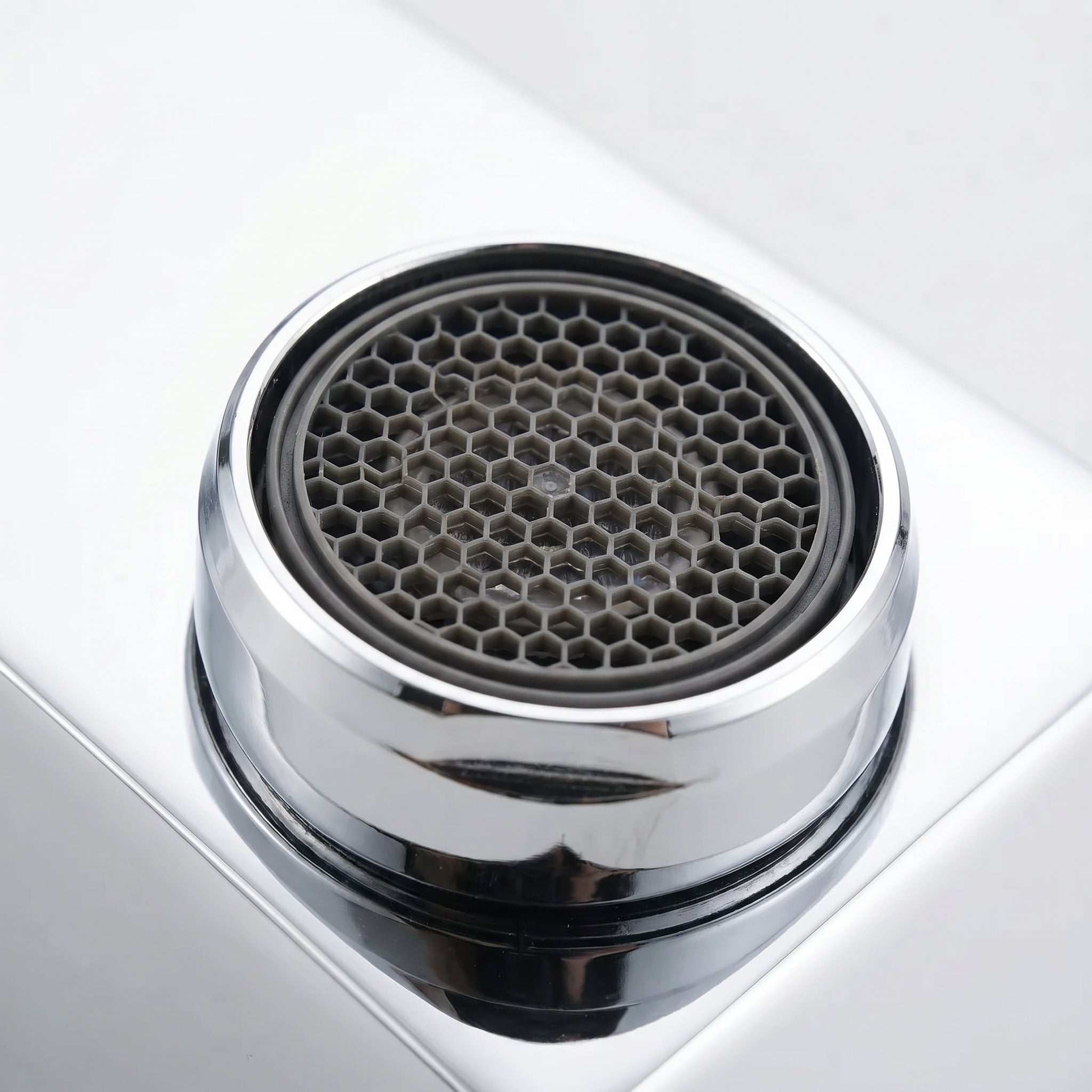 Robinet de Lavabo de Salle de Bains à 1 Poignée Arizona en Acier Inoxydable Chromé