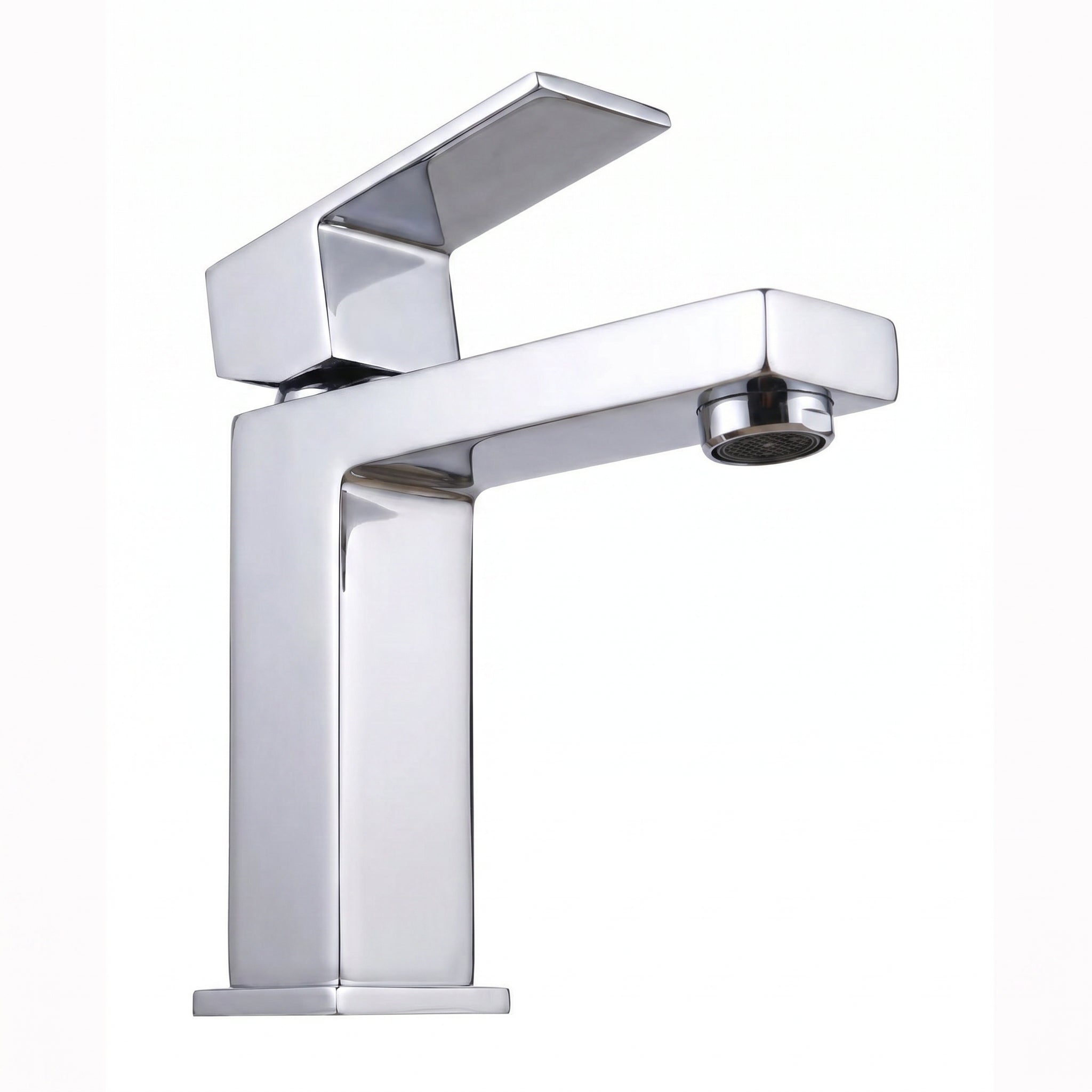 Robinet de Lavabo de Salle de Bains à 1 Poignée Arizona en Acier Inoxydable Chromé