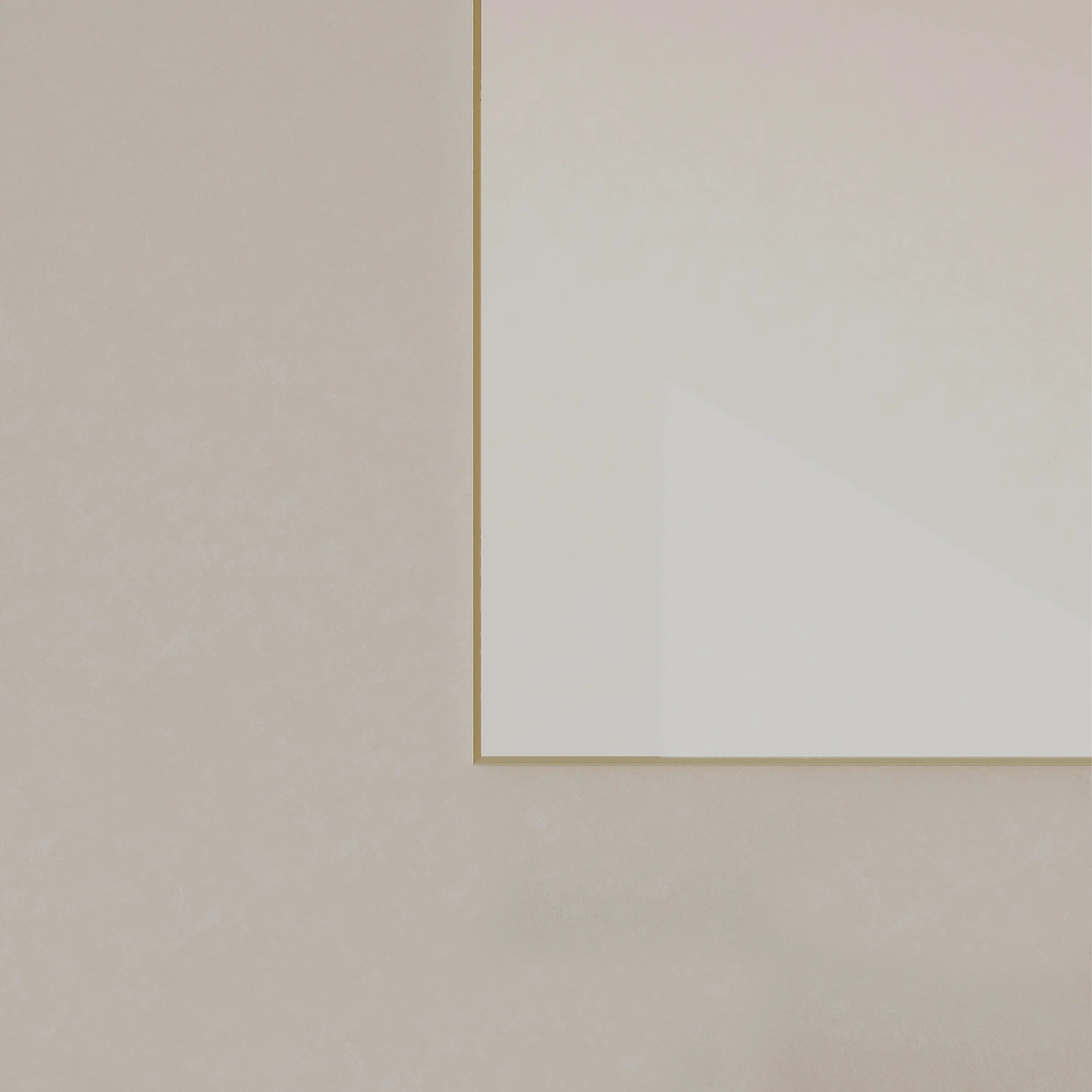 30" Arched Aluminum Frame Bathroom Mirror in Brushed Gold