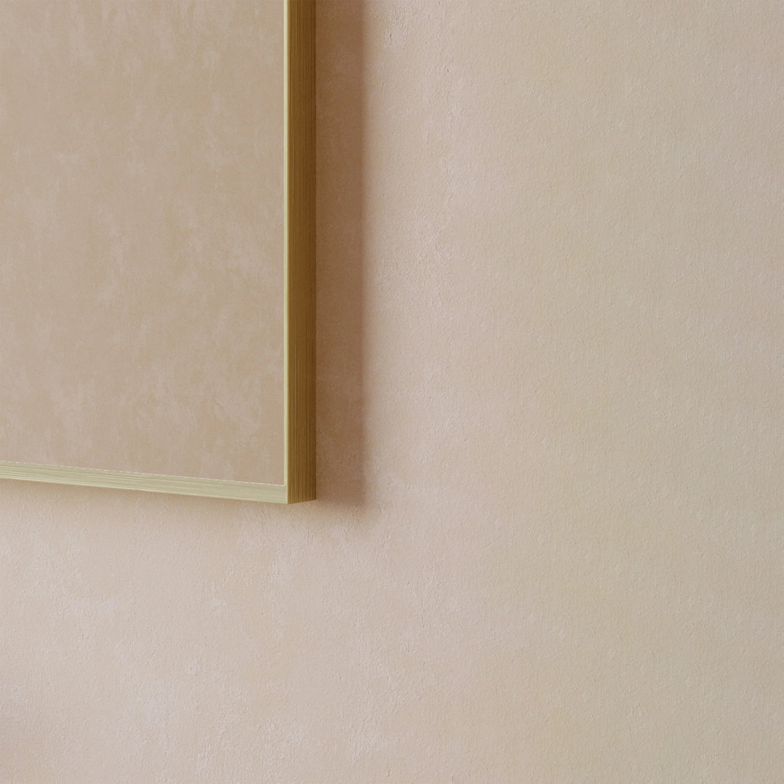 30" Arched Aluminum Frame Bathroom Mirror in Brushed Gold