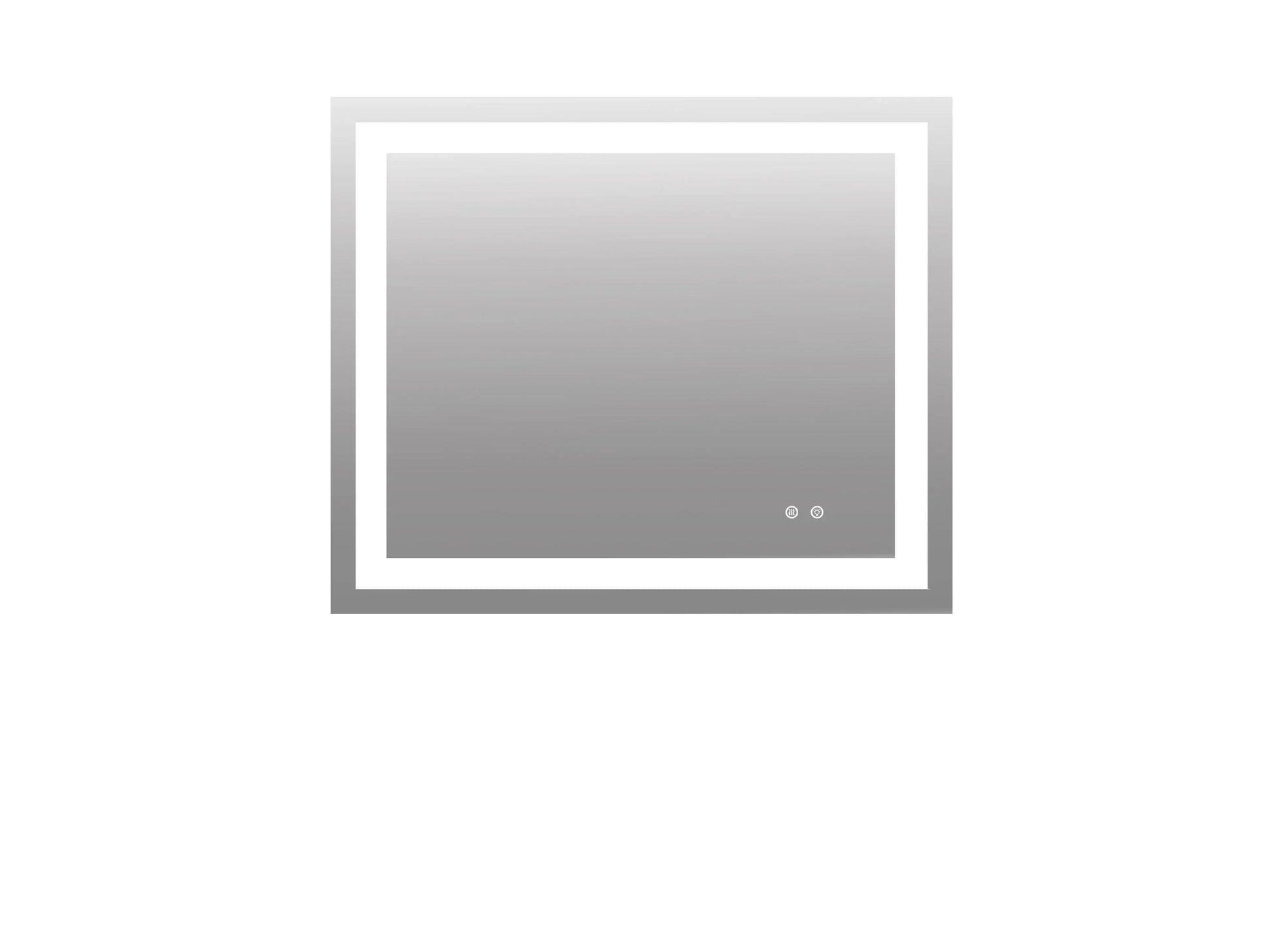 36" LED Mirror : Aura Collection - Golden Elite Deco