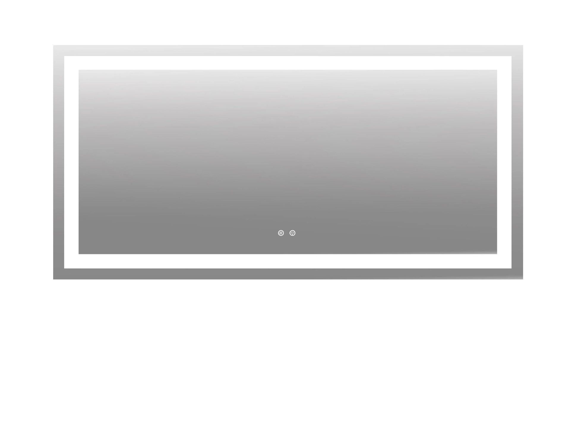 60" LED Mirror : Aura Collection - Golden Elite Deco