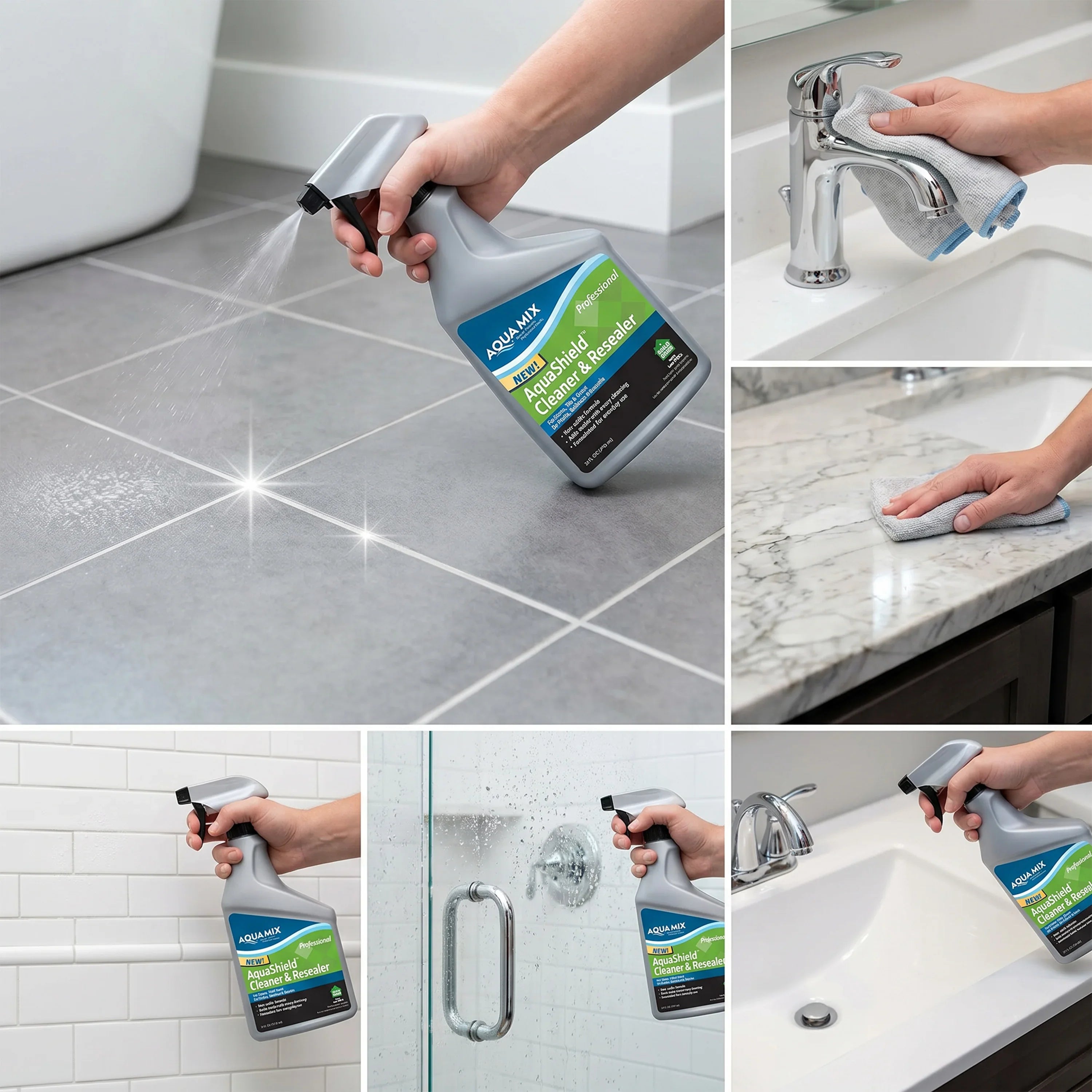 Aqua Mix AquaShield™ Cleaner & Resealer — 24 oz Spray — image 10