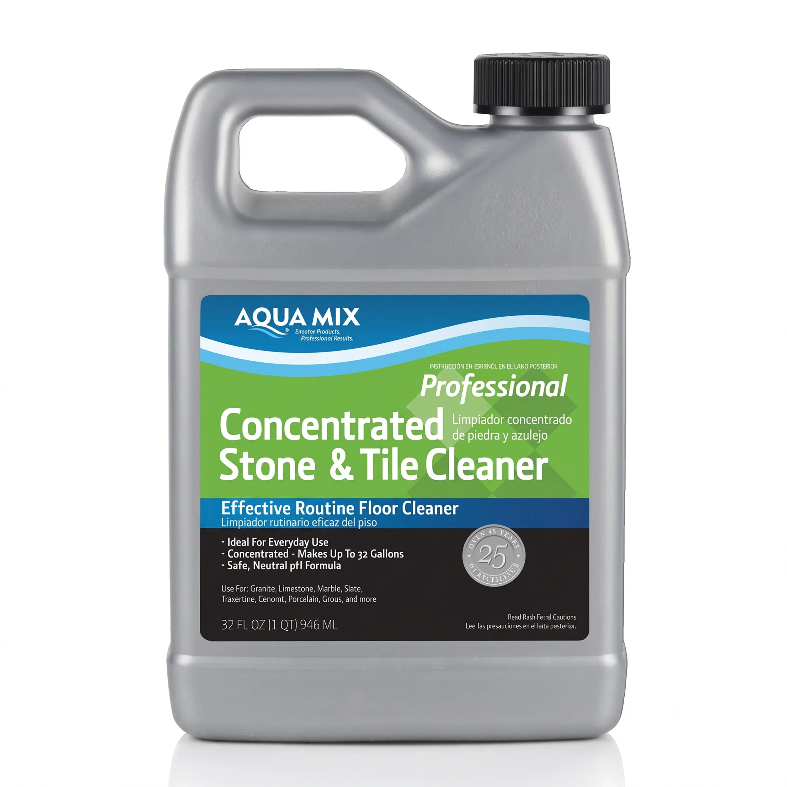 Aqua Mix® Concentrated Stone & Tile Cleaner — 32 oz (Makes up to 32 Gallons) — image 1