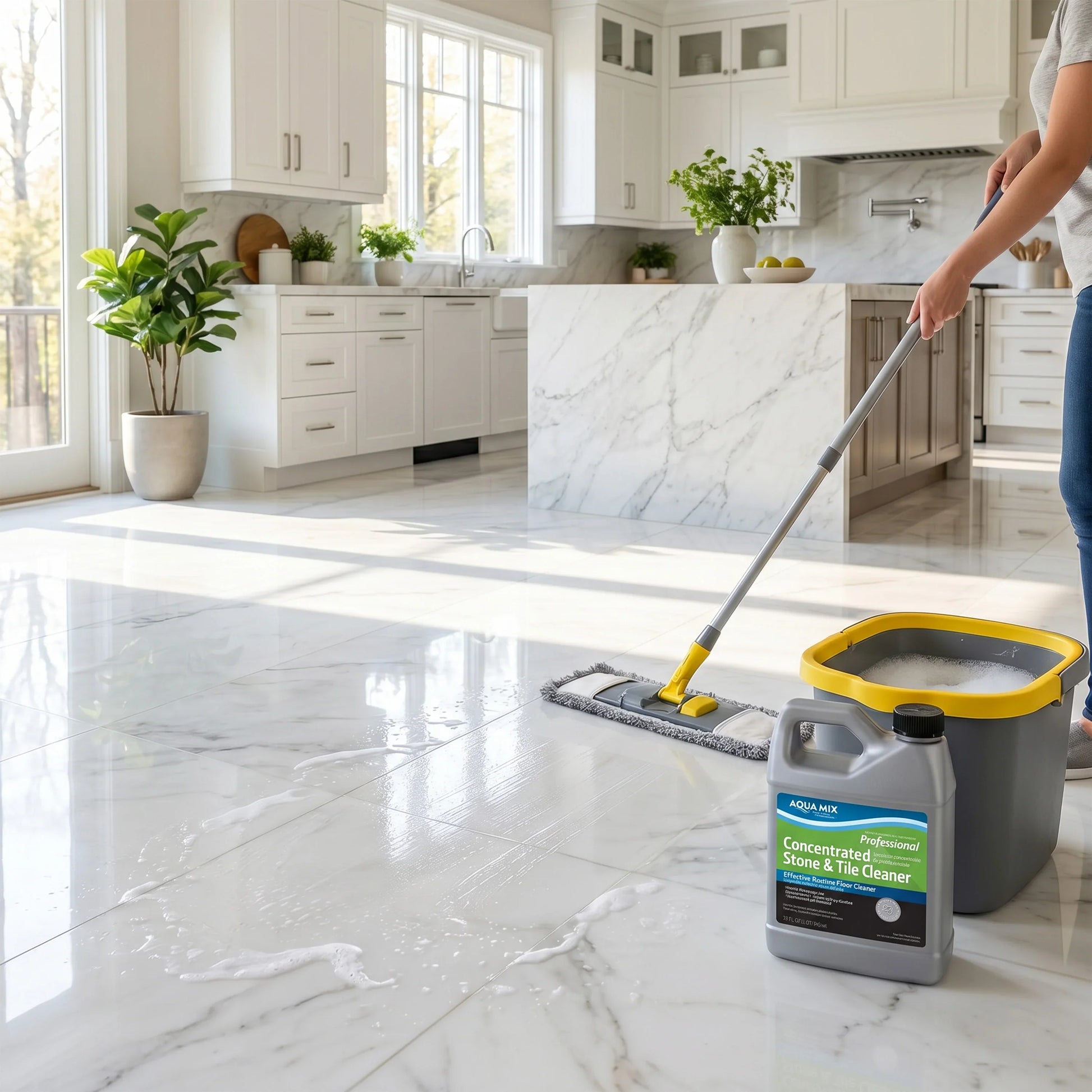 Aqua Mix® Concentrated Stone & Tile Cleaner — 32 oz (Makes up to 32 Gallons) — image 2
