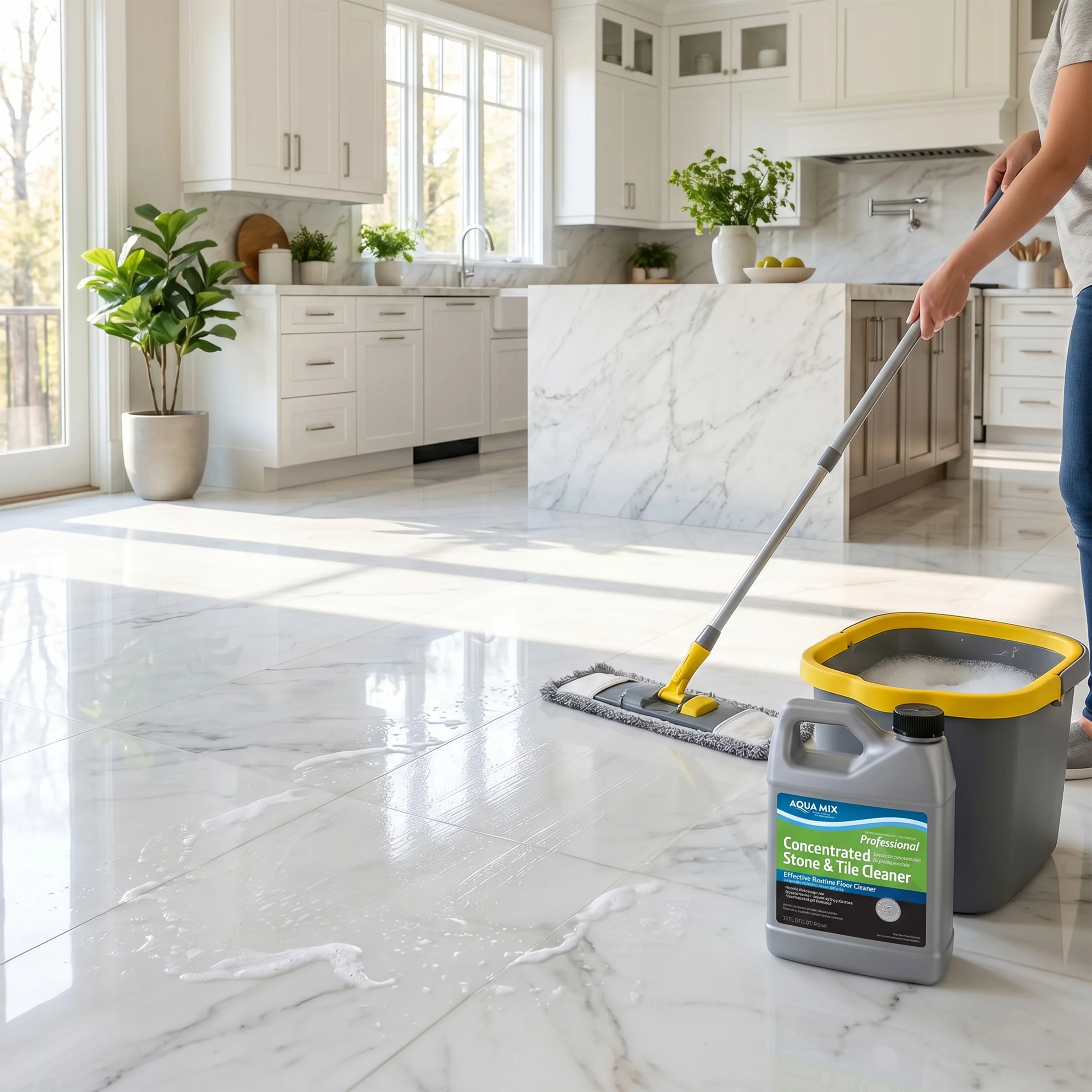Aqua Mix® Concentrated Stone & Tile Cleaner — 32 oz (Makes up to 32 Gallons) — image 2